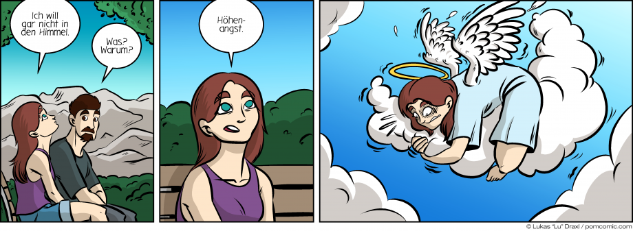 Piece of Me. A webcomic about not wanting to go to heaven due to weird reasons.