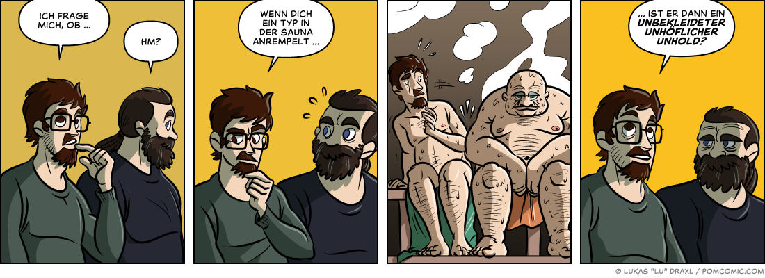 Piece of Me. A webcomic about inconsiderate naked fellas.