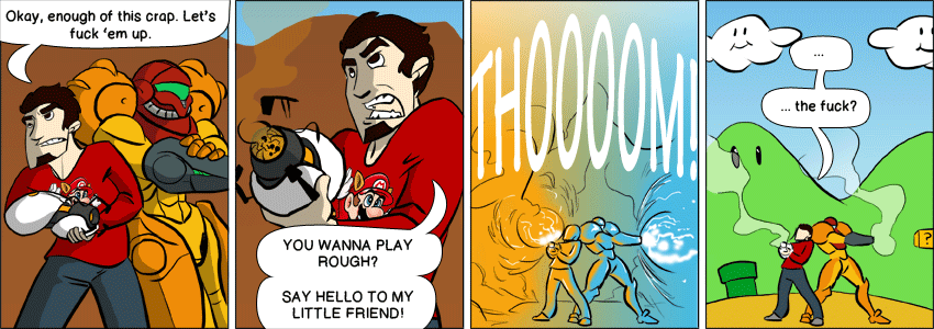 Piece of Me. A webcomic about awesome movie quotes and malfunctioning portal guns.