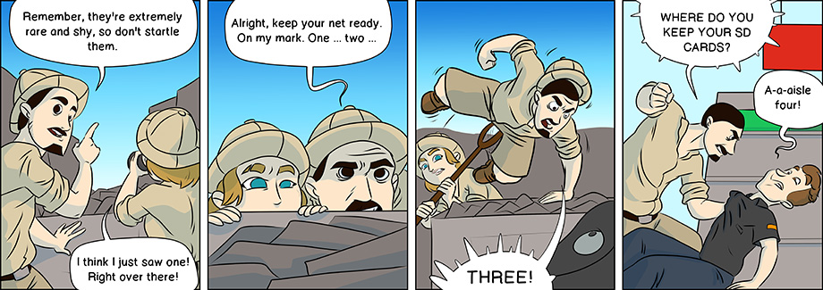 Piece of Me. A webcomic about rare and magnificent creatures.
