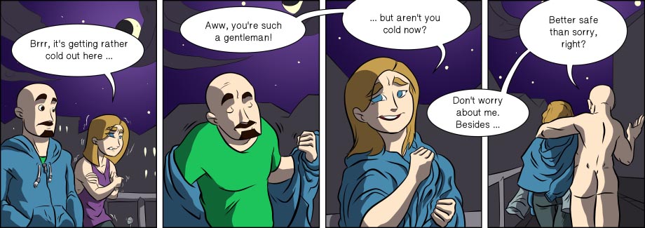 Piece of Me. A webcomic about selfless acts of chivalry.