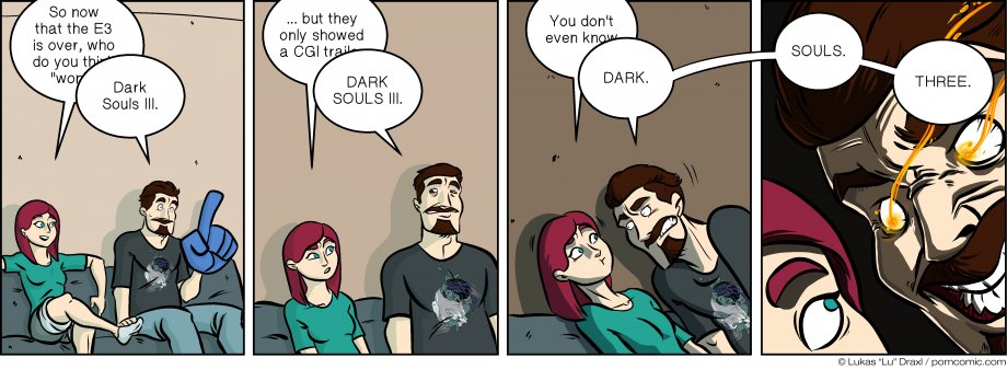Piece of Me. A webcomic about the winner of E3 and rabid fanboys.