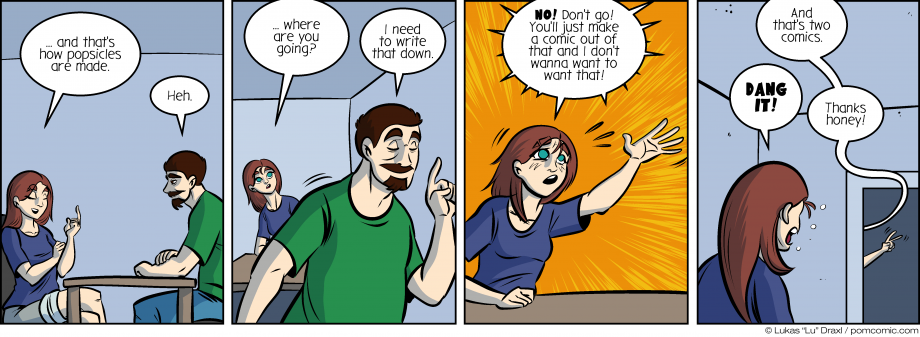 Piece of Me. A webcomic about how "Actual Conversations with my Girlfriend" is made.