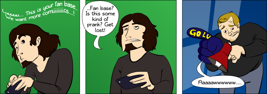 Piece of Me - A webcomic about its invisible fanbase.