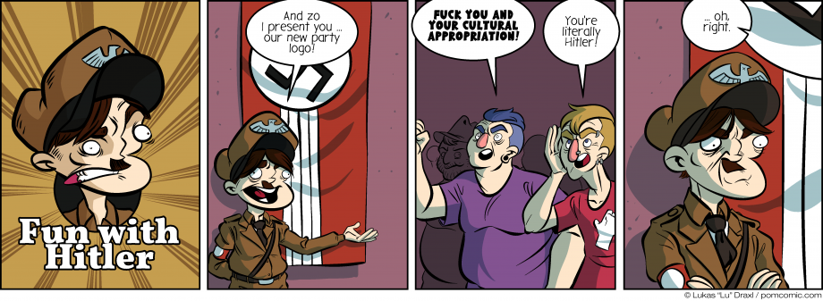 Piece of Me. A webcomic about cultural appropriation and calling a spade a spade.