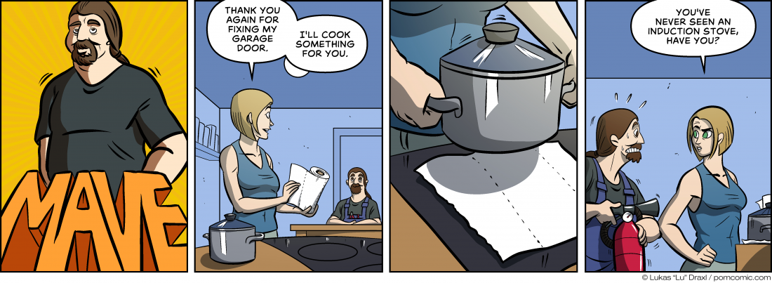 Piece of Me. A webcomic about cooking and "new" technologies.