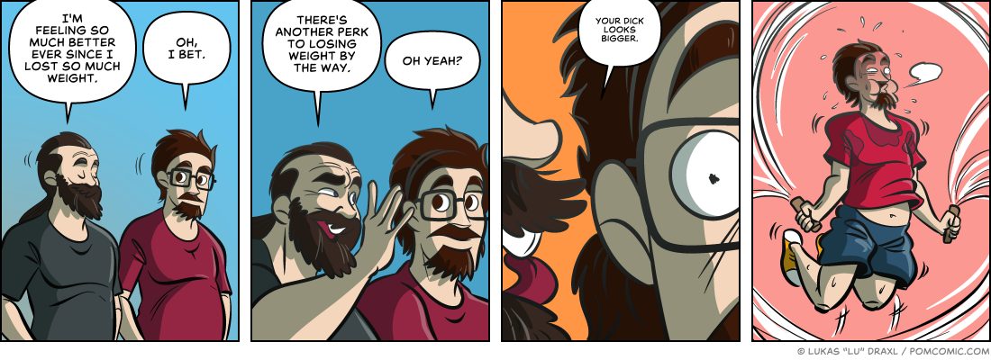 Piece of Me. A webcomic about the unexpected side effects of losing weight.