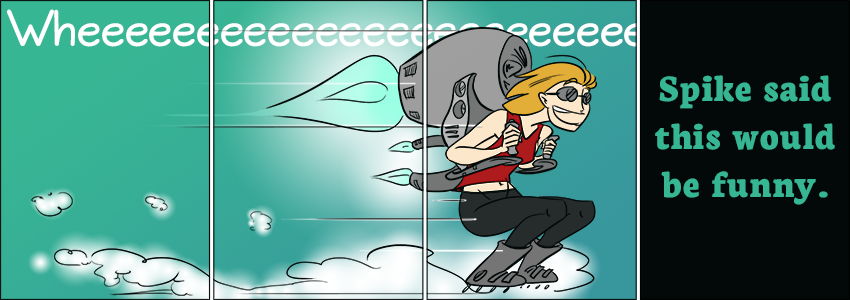 Piece of Me. A webcomic about weird stuff going on in our collective minds.