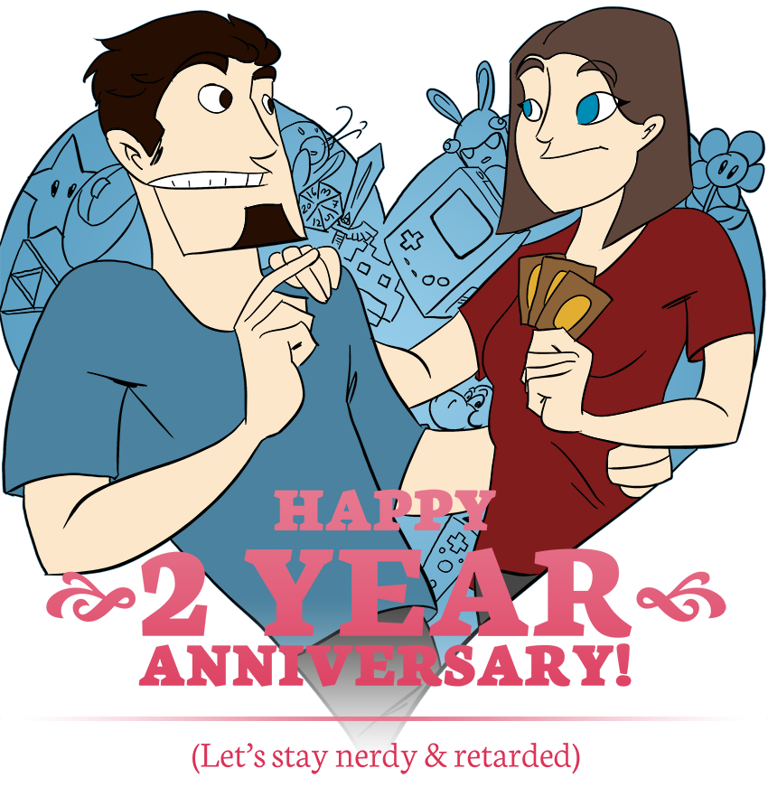 Piece of Me. A webcomic about happy anniversaries. Let's stay nerdy and retarded!