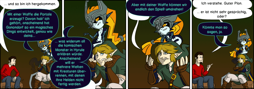 Piece of Me. A webcomic about mute heroes and wicked plans.