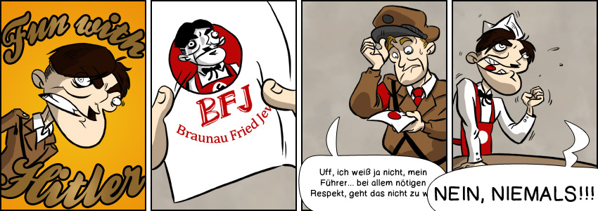 Piece of Me. A webcomic about fast food restaurants and terrible ideas.