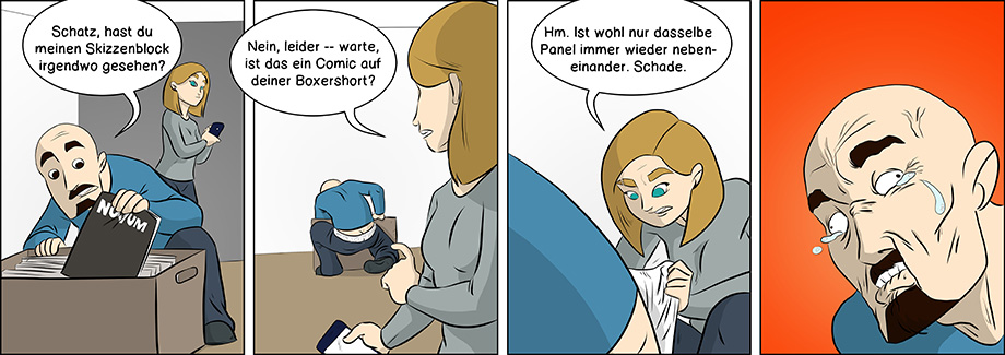 Piece of Me. A webcomic about painful comic stips.