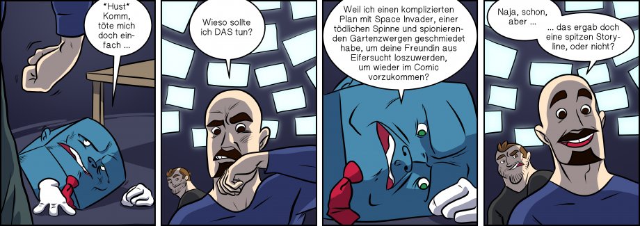 Piece of Me. A webcomic about won battles and regretful villains.