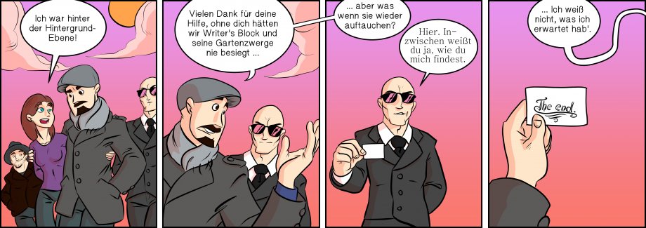 Piece of Me. A webcomic about happy endings and useless business cards.