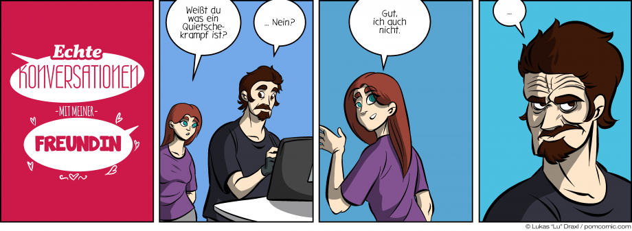 Piece of Me. A webcomic about squeaky cramps and ... uh ...