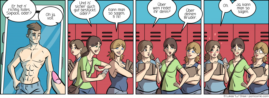 Piece of Me. A webcomic about gossip and brotherly affection.