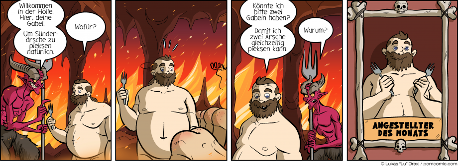 Piece of Me. A webcomic about hell and great employees.