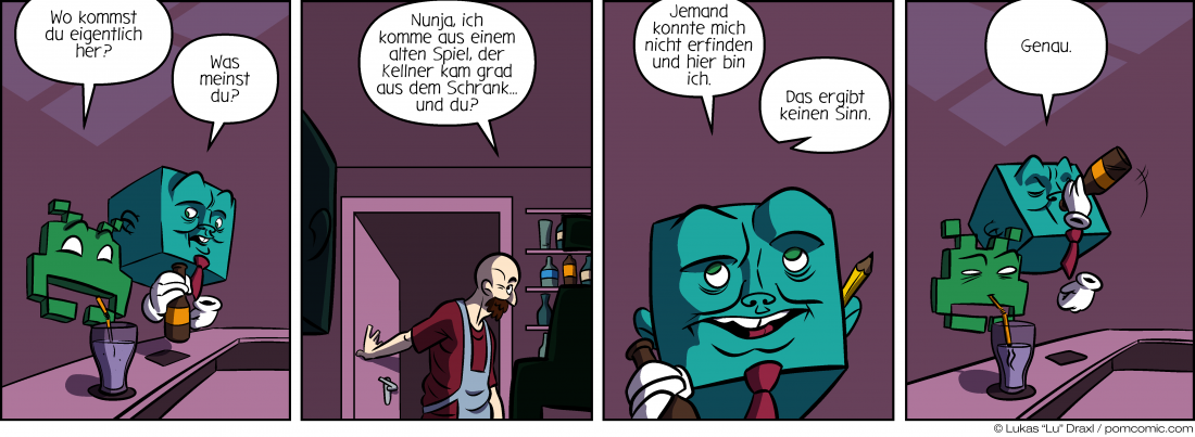 Piece of Me. A webcomic about origin stories nobody asked for.