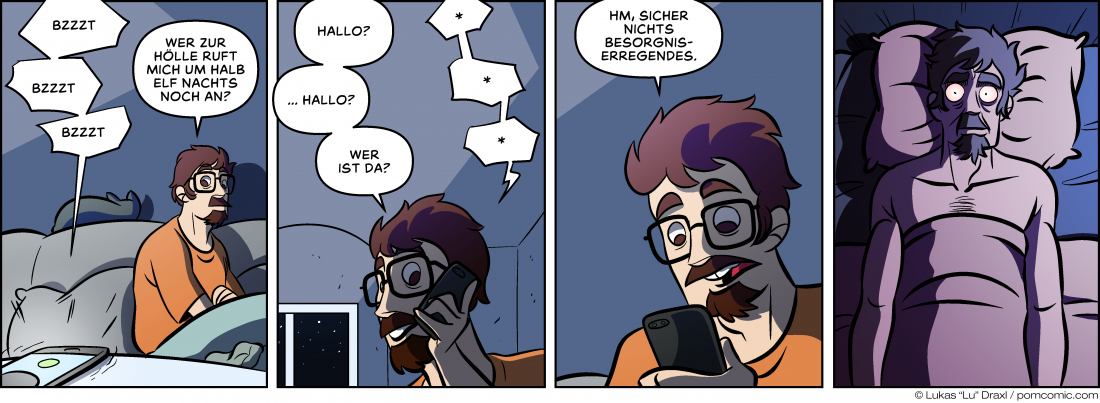 Piece of Me. A webcomic about unsolicited calls at very late hours.