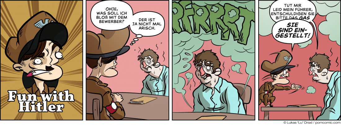 Piece of Me. A webcomic about awful applicants and gas.