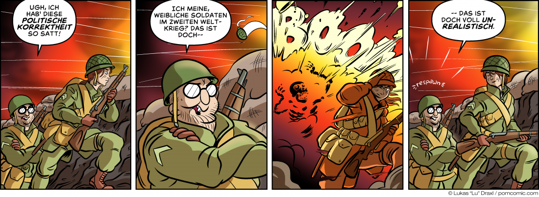 Piece of Me. A webcomic about historical accuracy and realism in WW2 games.