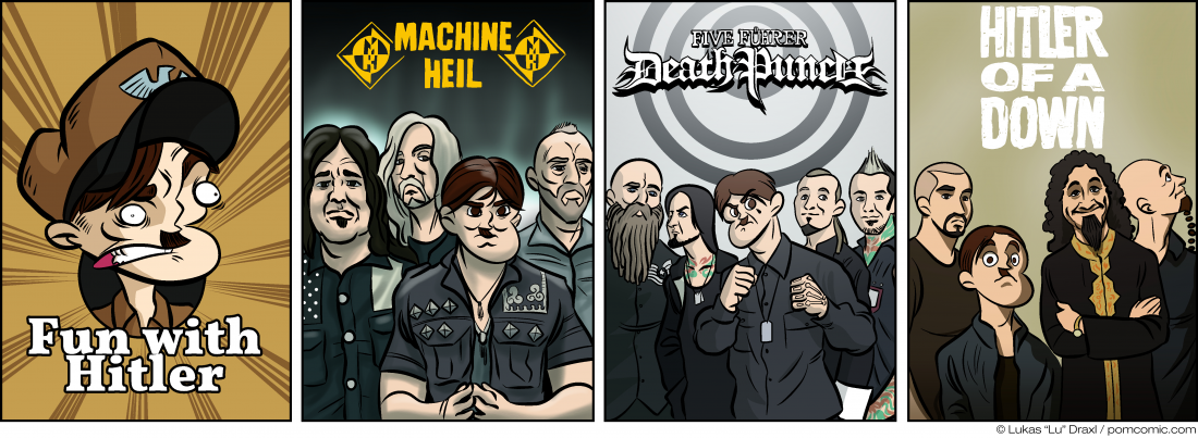 Piece of Me. A webcomic about more fun with Metal bands.