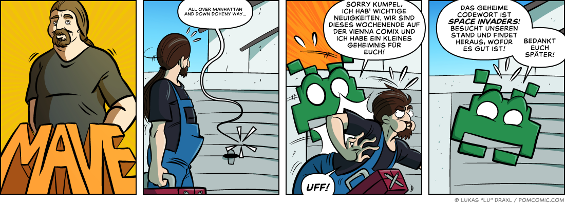 Piece of Me. A webcomic about super secret codewords.