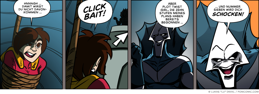 Piece of Me. A webcomic about the ten steps of every evil plan.