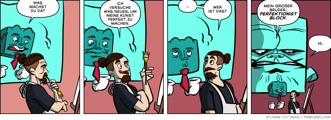 Piece of Me. A webcomic about perfectionism and its downfalls.