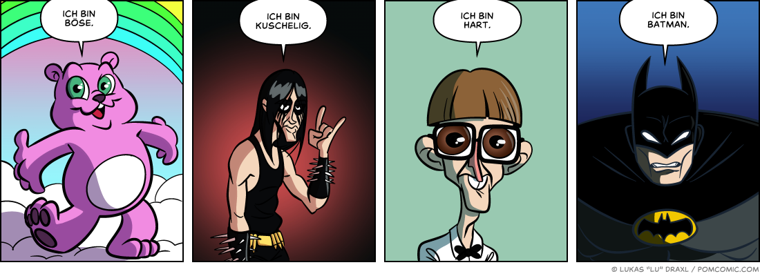 Piece of Me. A webcomic about contradictory statements.