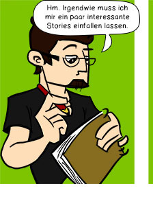 Piece of Me - Ein Webcomic über meine Schreibblockade.