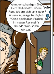 Piece of Me. Ein Webcomic über weibliche Protagonisten in Spielen ... oder deren Abwesenheit.