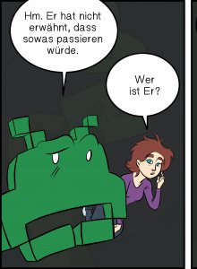 Piece of Me. Ein Webcomic über mysteriöse Bösewichte und vage Anspielungen.