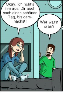 Piece of Me. Ein Webcomic über seltsame Anrufe und offensichtliche Überwachung.