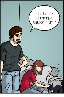 Piece of Me. Ein Webcomic über Haustier-Vorlieben und unerwartete Kreuzungen.