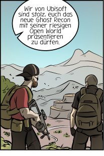 Piece of Me. Ein Webcomic über verschiedene Ansätze für Open World-Design und massive Unterschiede in Qualität.