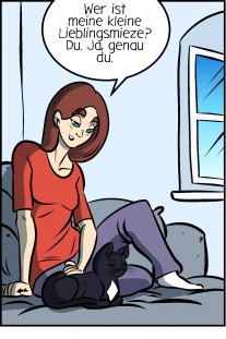 Piece of Me. Ein Webcomic über süße Katzen und Sommerbienen oder sowas.