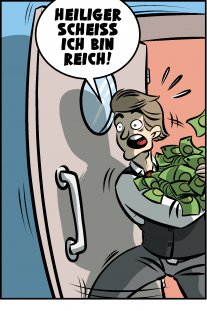 Piece of Me. Ein Webcomic über Trinkgelder und Berge.