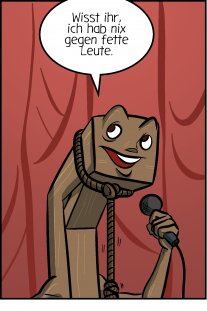 Piece of Me. Ein Webcomic über dumme Wortspiele und schlechte Comedy.