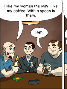Piece of Me. A webcomic about stupid jokes and sophisticated statements.