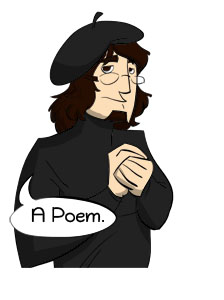 Piece of Me - A webcomic about horribly bad poetry.