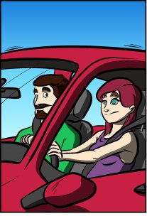 Piece of Me. A webcomic about annoying ... things taking up parking space.