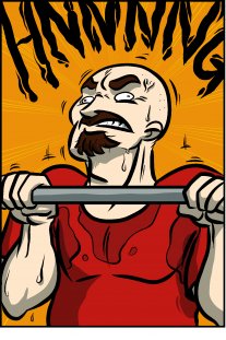 Piece of Me. A webcomic about gyms and weak nerds.