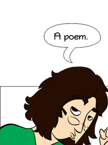 Piece of Me - A webcomic about really bad poetry.