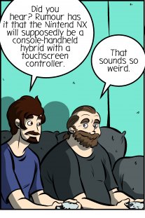 Piece of Me. A webcomic about insane rumours and Nintendos next console.