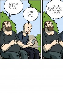 Piece of Me. A webcomic about the upcoming Tetris movies. Yes, plural. Go ahead, look it up.