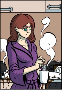 Piece of Me. A webcomic about overdoses and coffee.