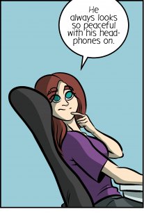 Piece of Me. A webcomic about headphones and fantastic game soundtracks.