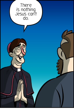 Piece of Me. A webcomic about Jesus' powers and some drawbacks.