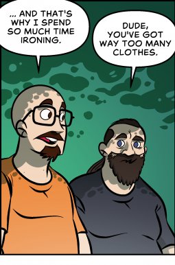 Piece of Me. A webcomic about excessive amounts of pants.
